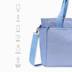 Harper Edgy Blue Tote Bag - Lino Perros