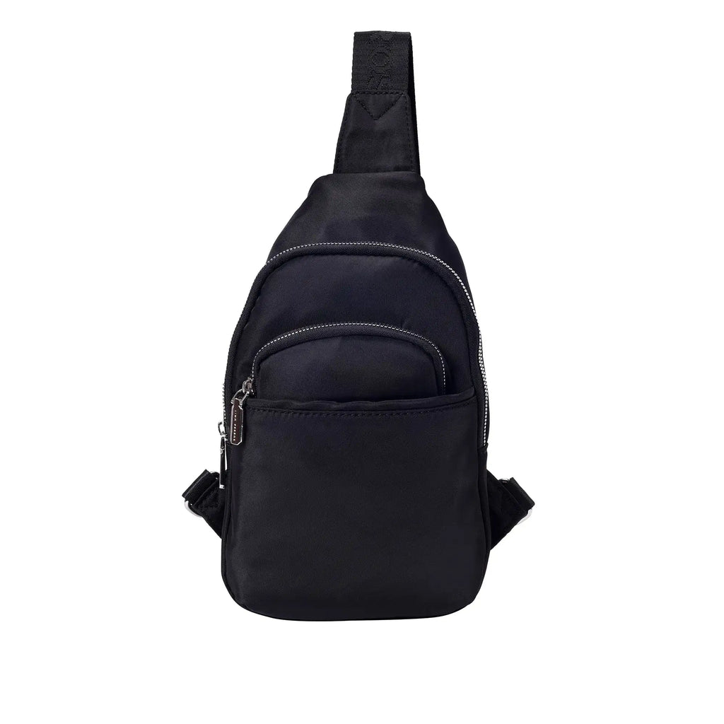 Harper Essential Black Crossbody Bag - Lino Perros