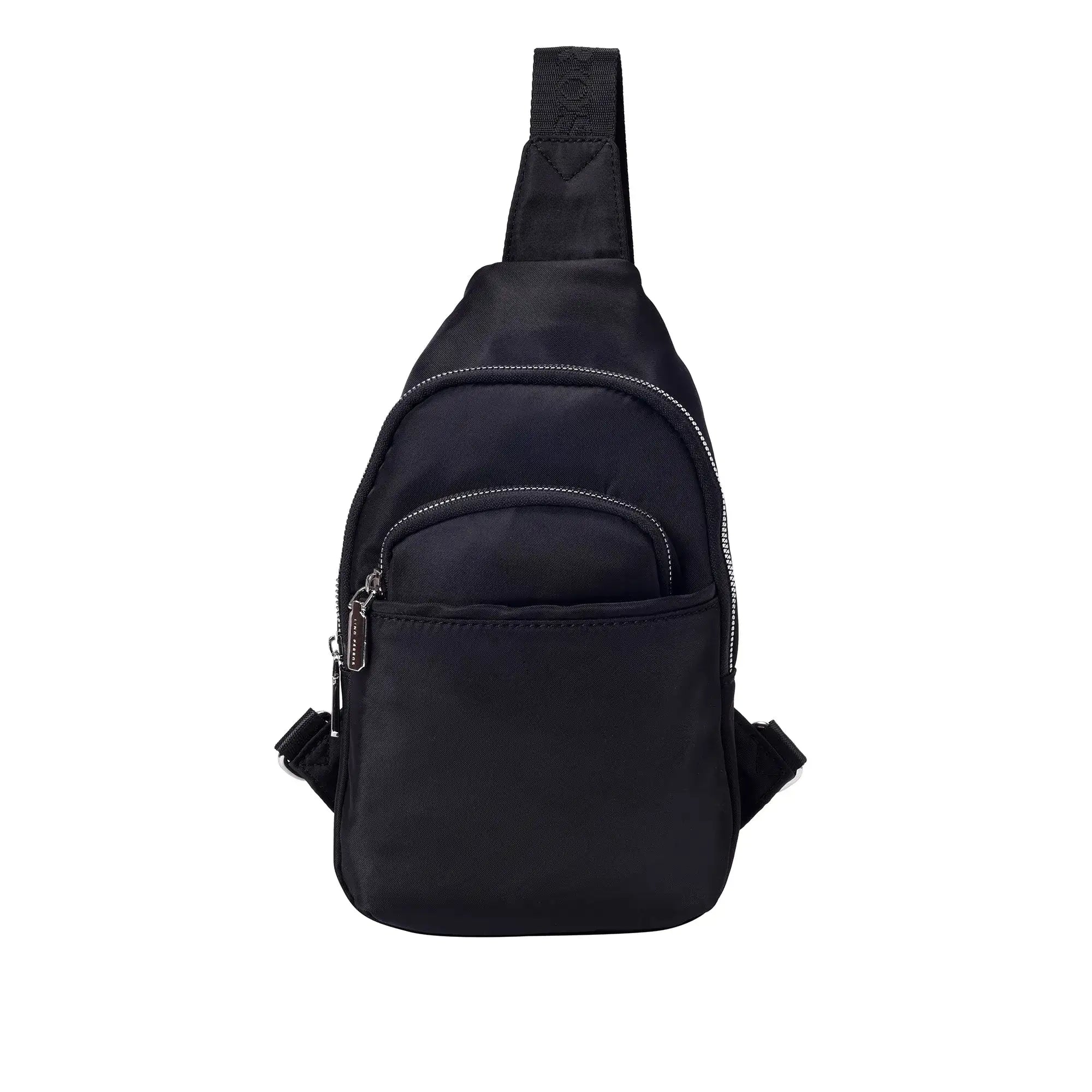 Harper Essential Black Crossbody Bag - Lino Perros