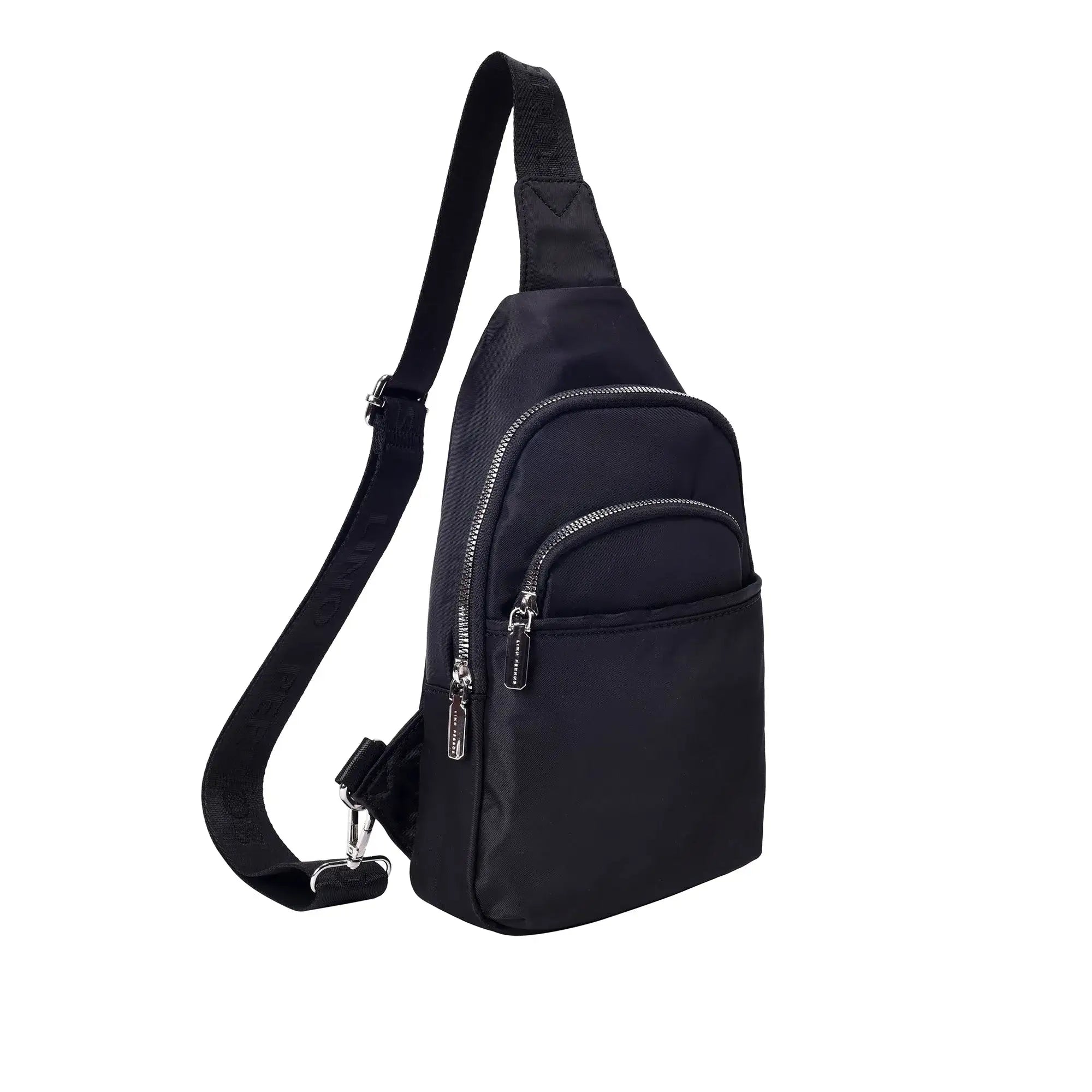Harper Essential Black Crossbody Bag - Lino Perros