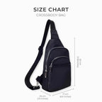Harper Essential Black Crossbody Bag - Lino Perros