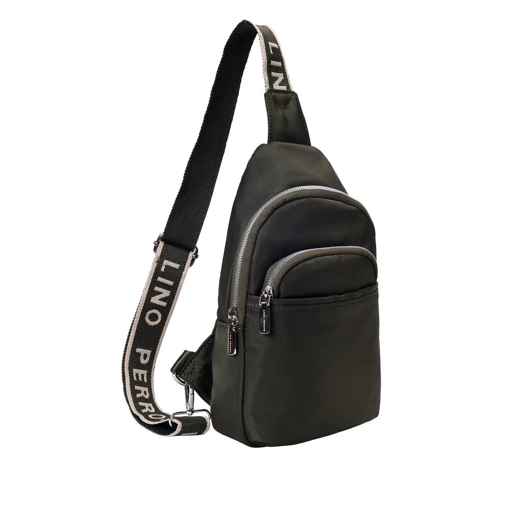Harper Essential Olive Crossbody Bag - Lino Perros