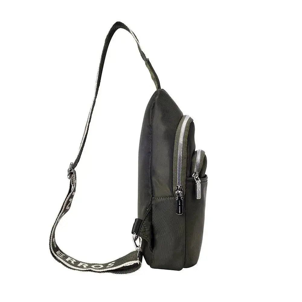 Harper Essential Olive Crossbody Bag - Lino Perros
