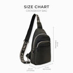Harper Essential Olive Crossbody Bag - Lino Perros