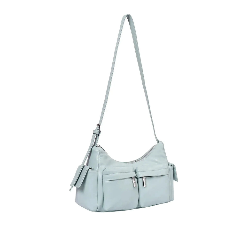 Harper Essential Blue Shoulder Bag - Lino Perros