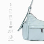 Harper Essential Blue Shoulder Bag - Lino Perros