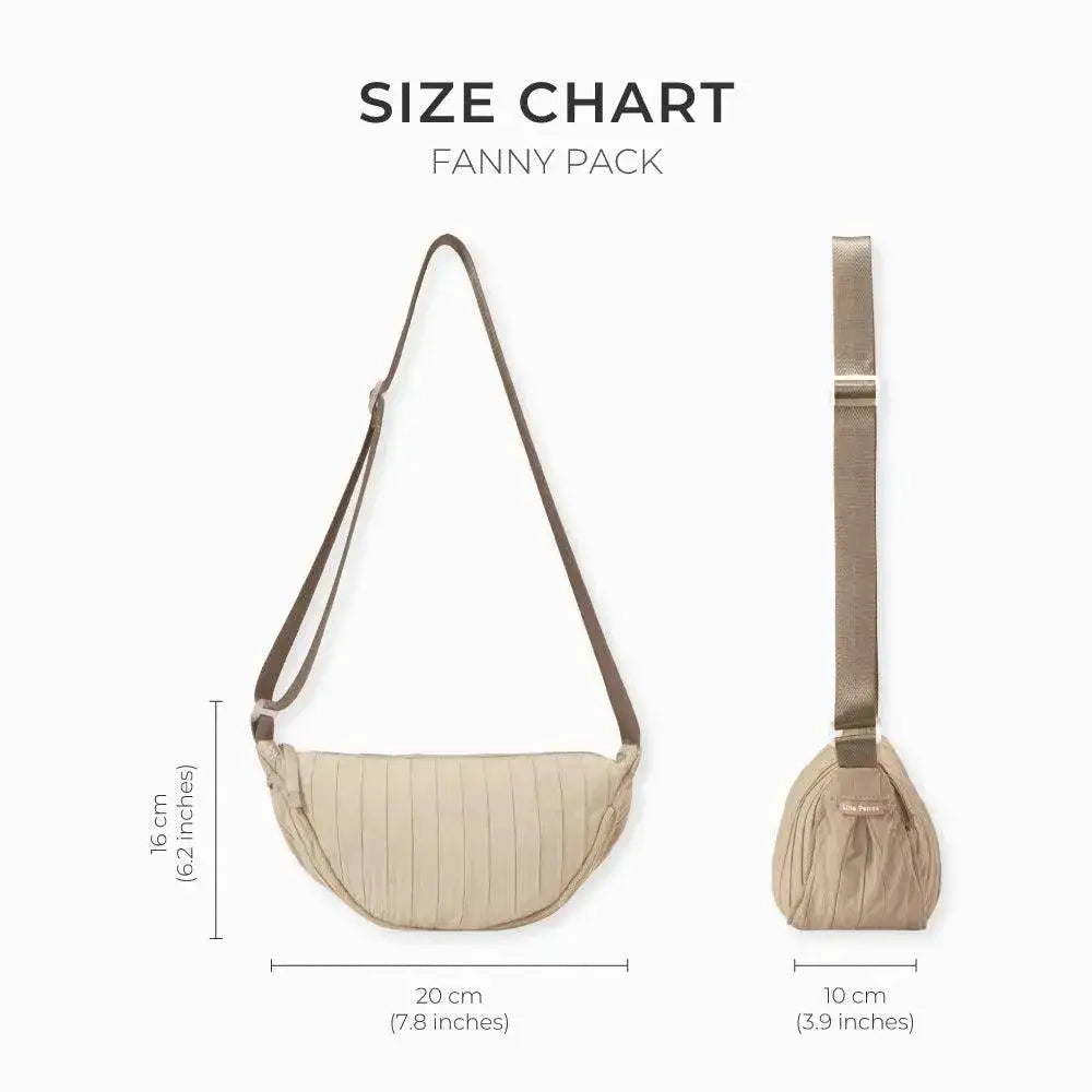 Harper Flattering Beige Fanny Pack - Lino Perros