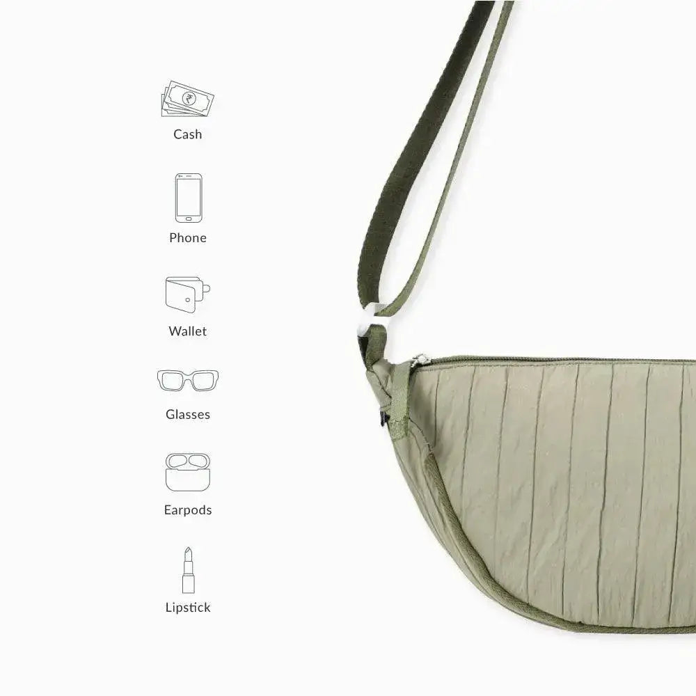 Harper Flattering Green Fanny Pack - Lino Perros