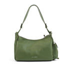 Harper Utility Olive Shoulder Bag - Lino Perros
