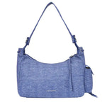 Harper Utility Blue Shoulder Bag - Lino Perros