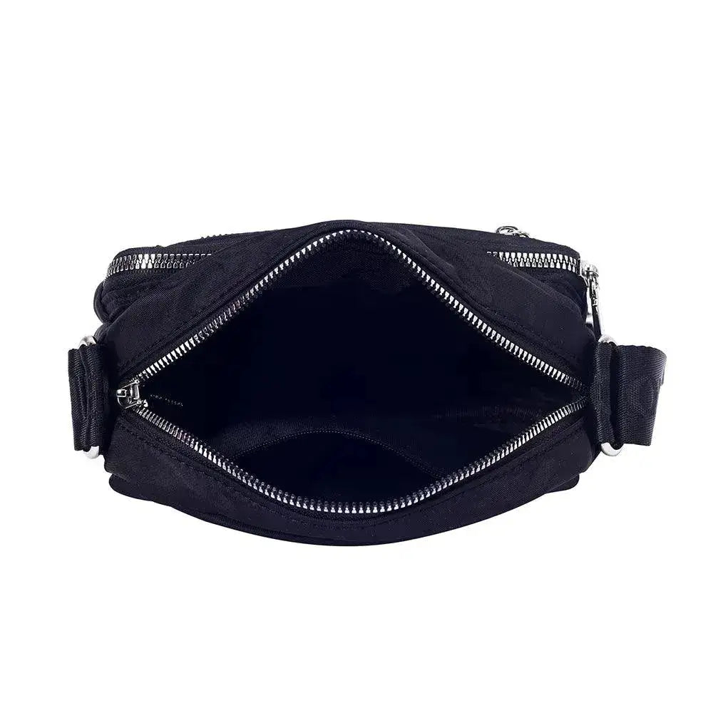 Harper Versatile Crossbody Black Bag - Lino Perros