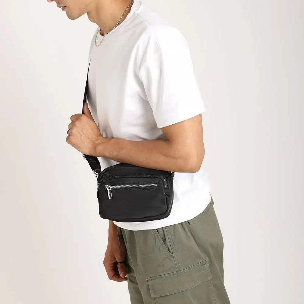 Harper Versatile Crossbody Black Bag - Lino Perros