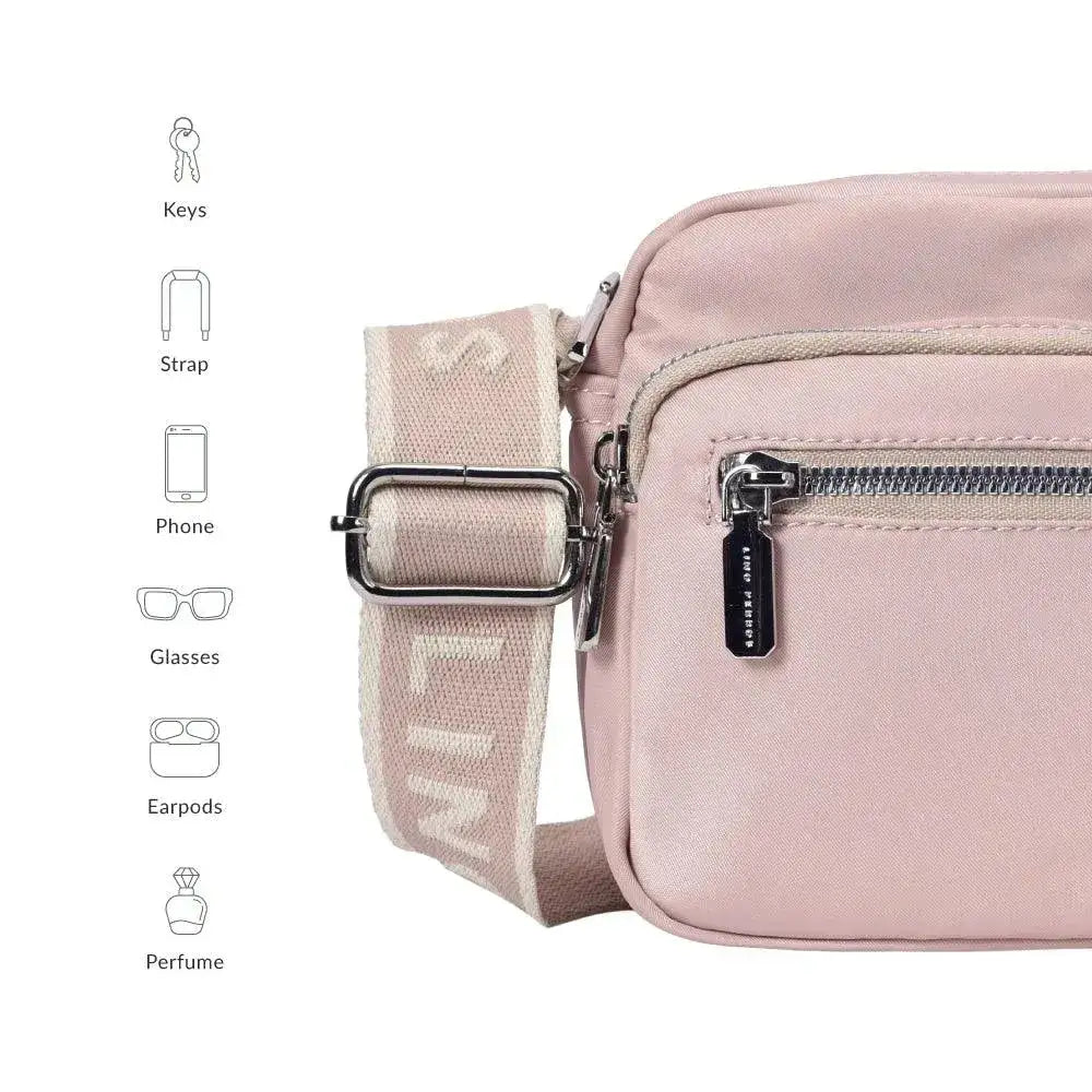 Harper Versatile Crossbody Peach Bag - Lino Perros