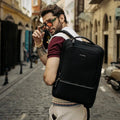 Harvard Premium Buddy Black Backpack - Lino Perros