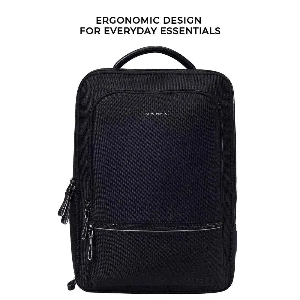 Harvard Premium Buddy Black Backpack - Lino Perros
