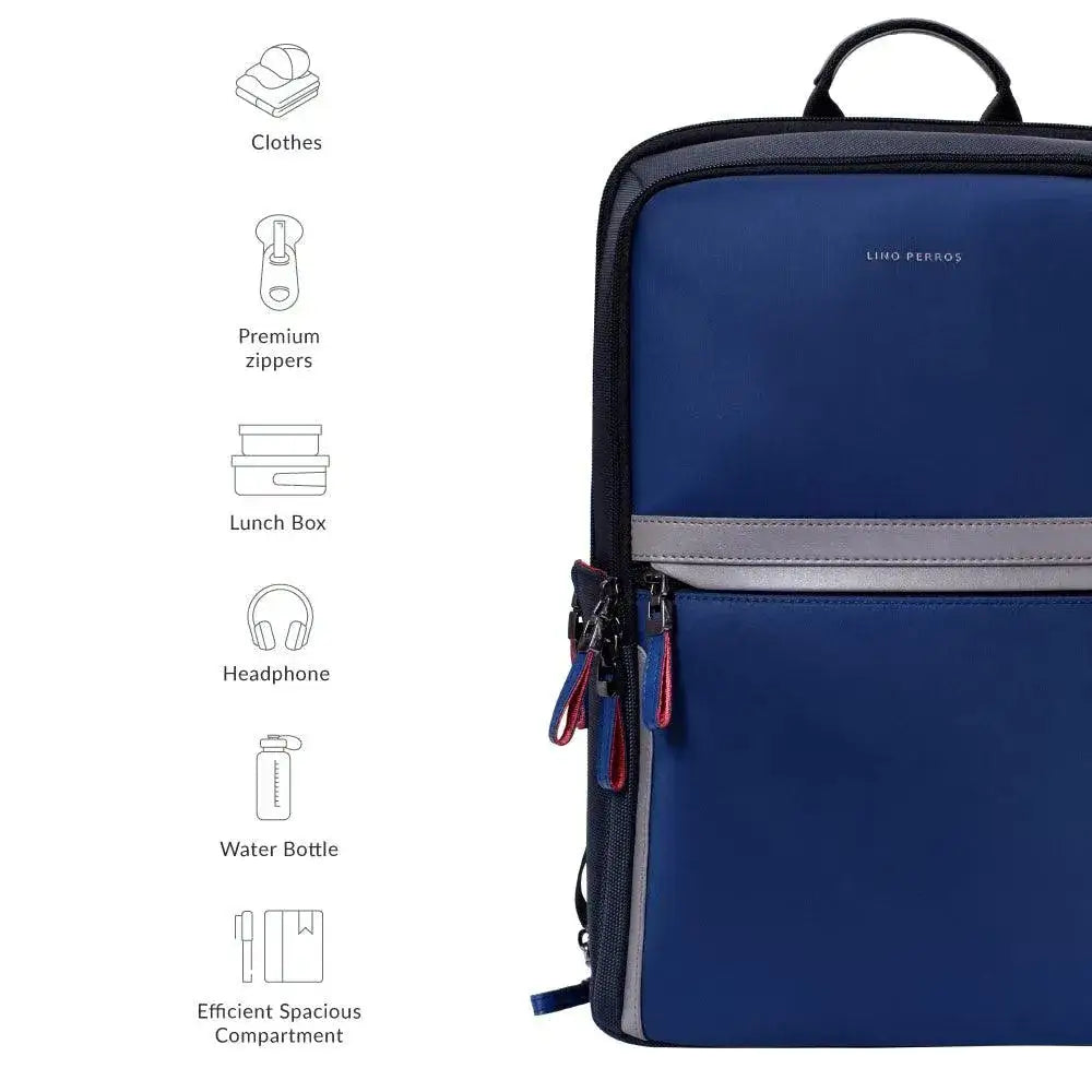 Lino Perros Unisex Harvard Grey Premium Daily Backpack main image 0