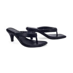 Hepburn Comfort Kitten Black Heels - Lino Perros