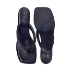 Hepburn Comfort Kitten Black Heels - Lino Perros