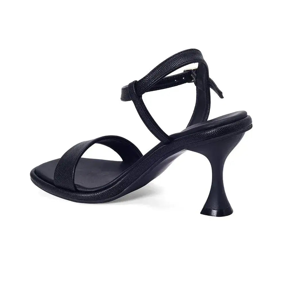 Hepburn Daily Kitten Black Heel - Lino Perros
