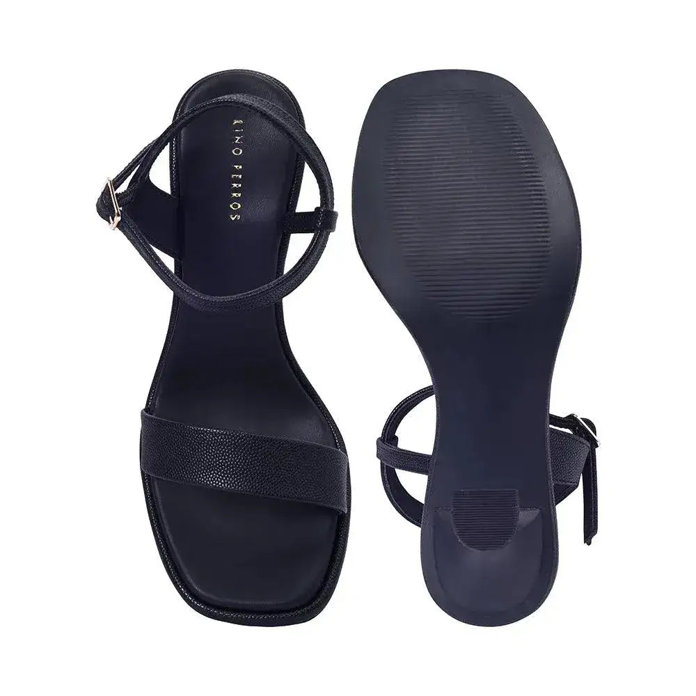 Hepburn Daily Kitten Black Heel - Lino Perros