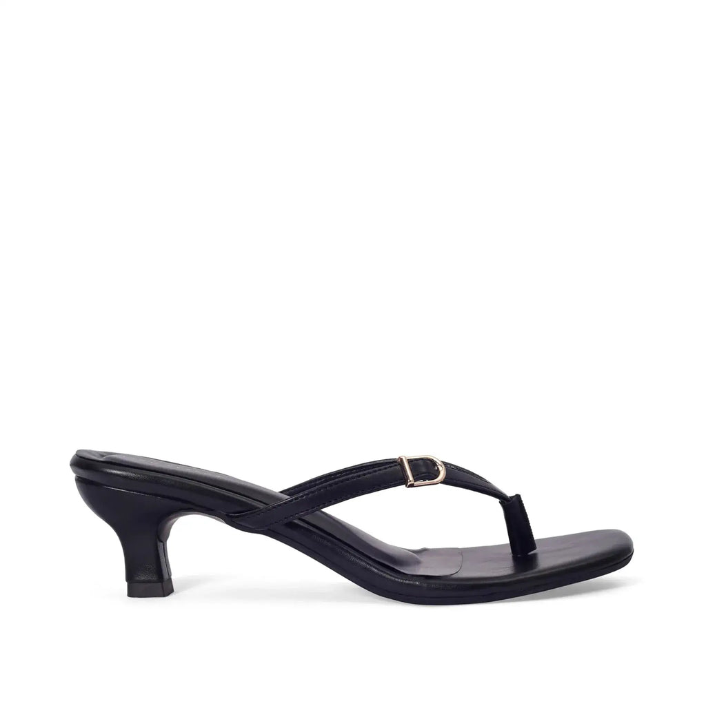 Hepburn Daily Kitten Black Heels - Lino Perros