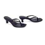 Hepburn Daily Kitten Black Heels - Lino Perros
