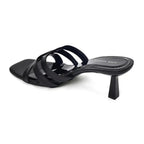 Hepburn Elegant Edge Black Stilettos - Lino Perros