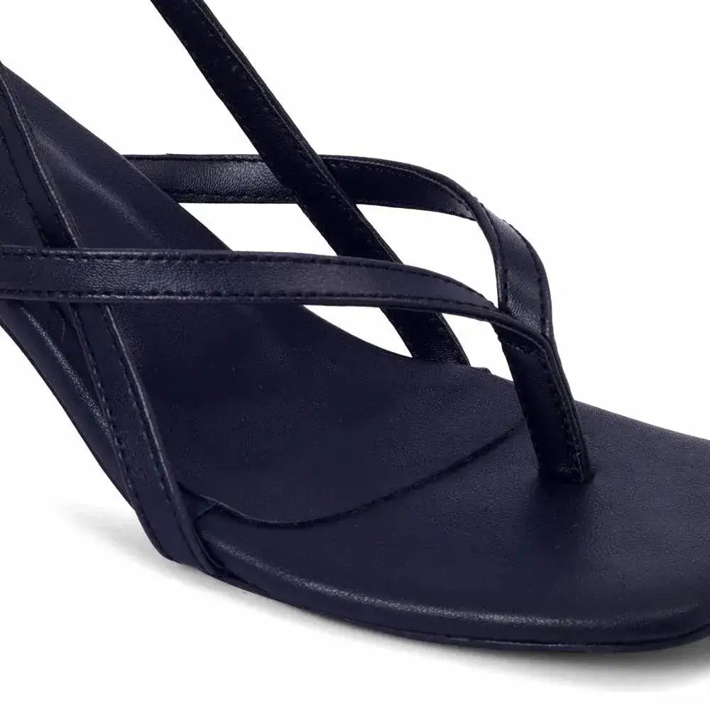 Hepburn Glam Black Kitten Heels - Lino Perros