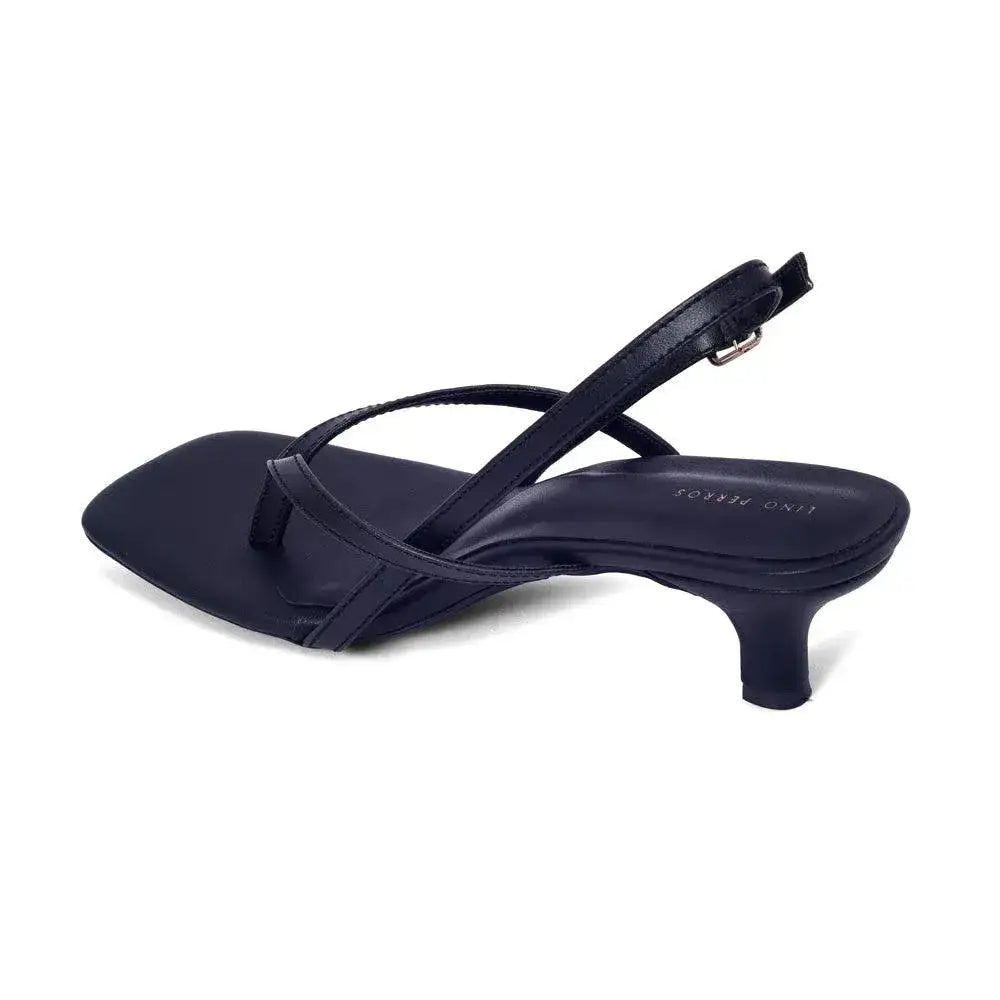 Hepburn Glam Black Kitten Heels - Lino Perros