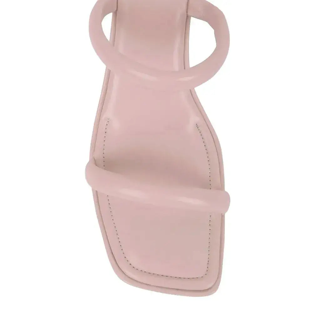 Hepburn Poised Kitten Peach Heels - Lino Perros