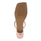 Hepburn Poised Kitten Peach Heels - Lino Perros