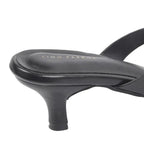 Hepburn Wise Kitten Black Heels - Lino Perros