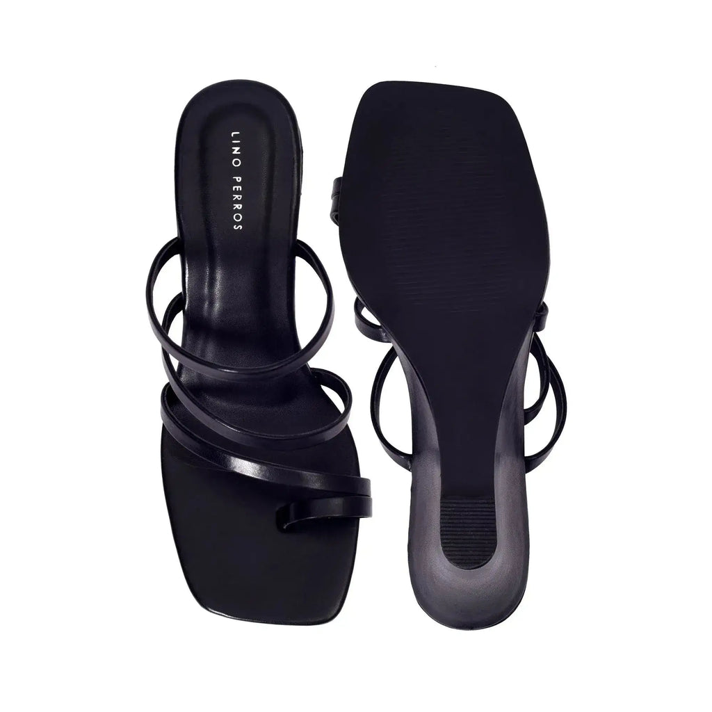 Lopez Glitz Party Black Wedges - Lino Perros