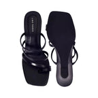 Lopez Glitz Party Black Wedges - Lino Perros