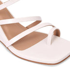 Lopez Glitz Party White Wedges - Lino Perros