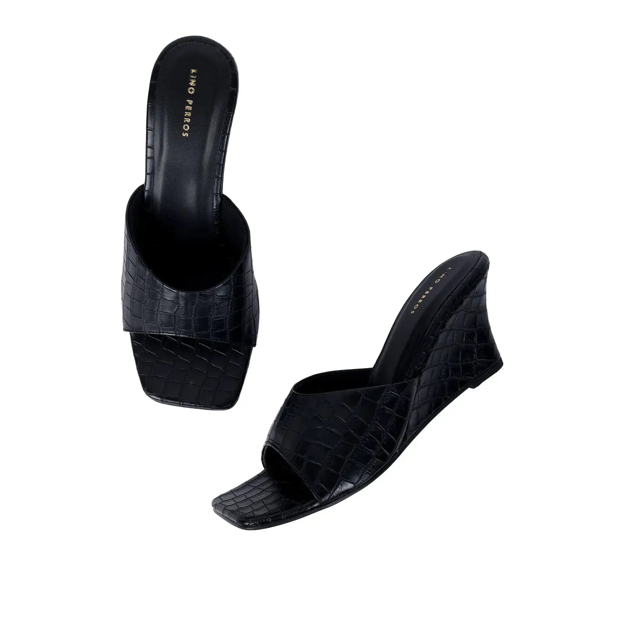 Lopez Upbeat Wedges Heels - Lino Perros