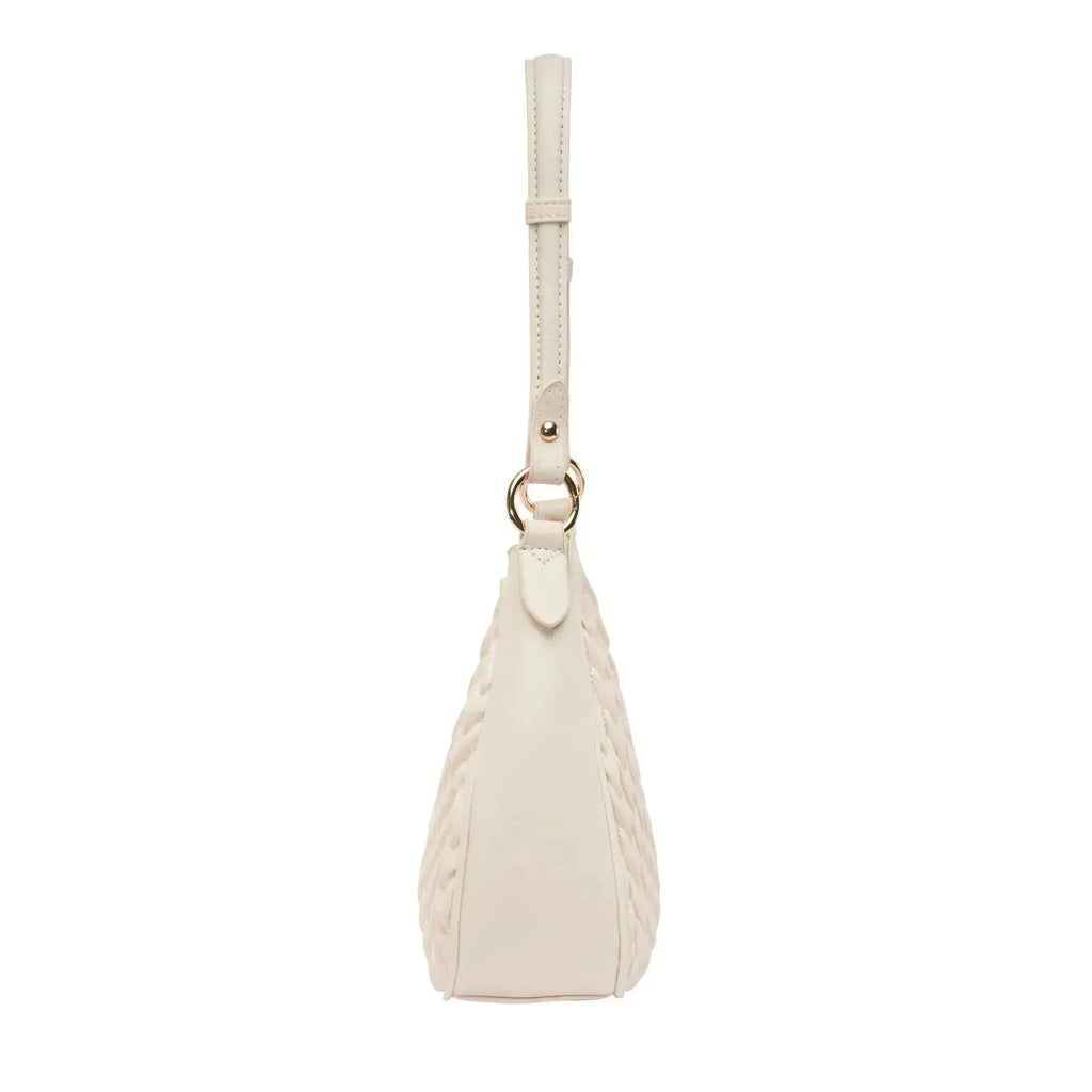 Maddie Ace White Shoulder Bag - Lino Perros