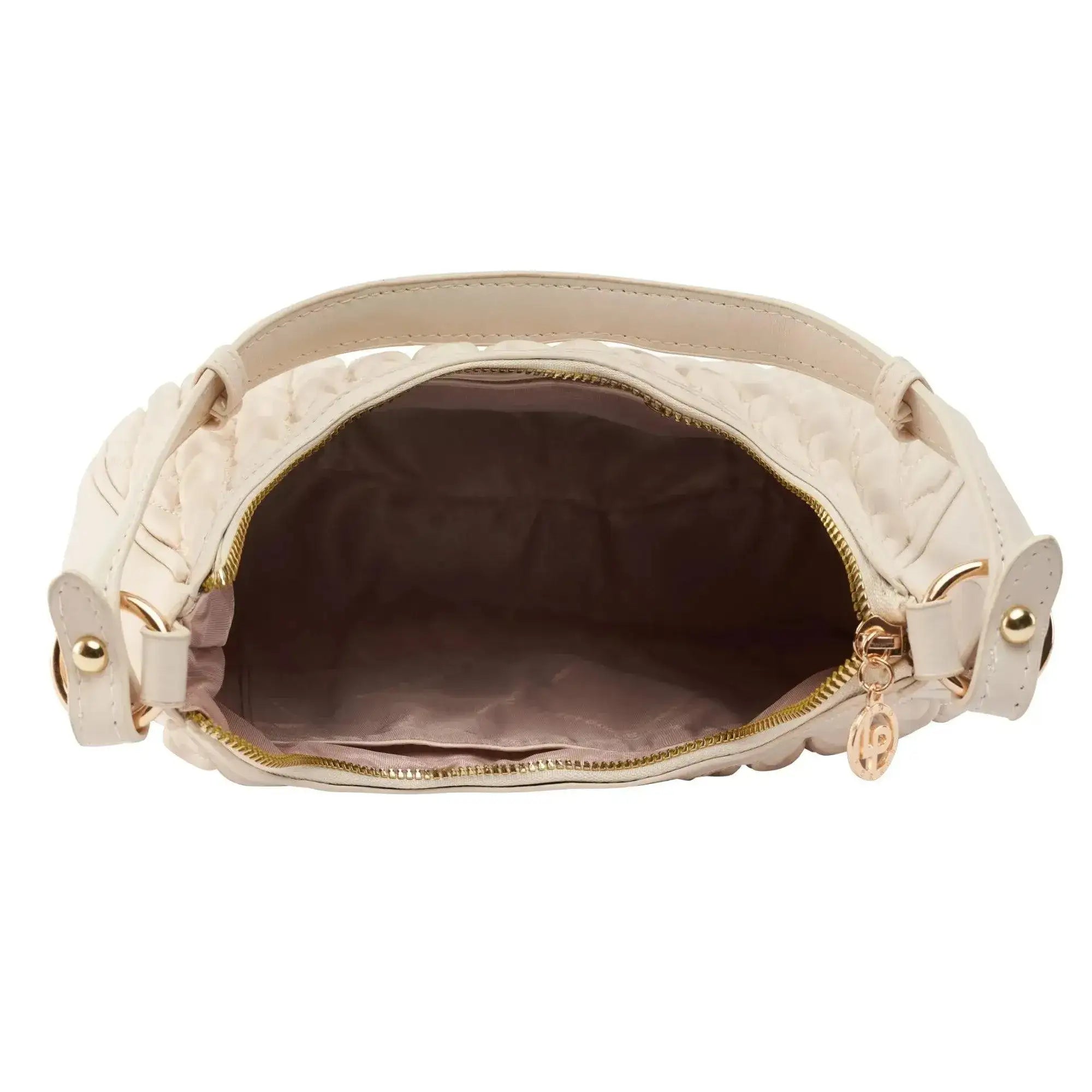 Maddie Ace White Shoulder Bag - Lino Perros