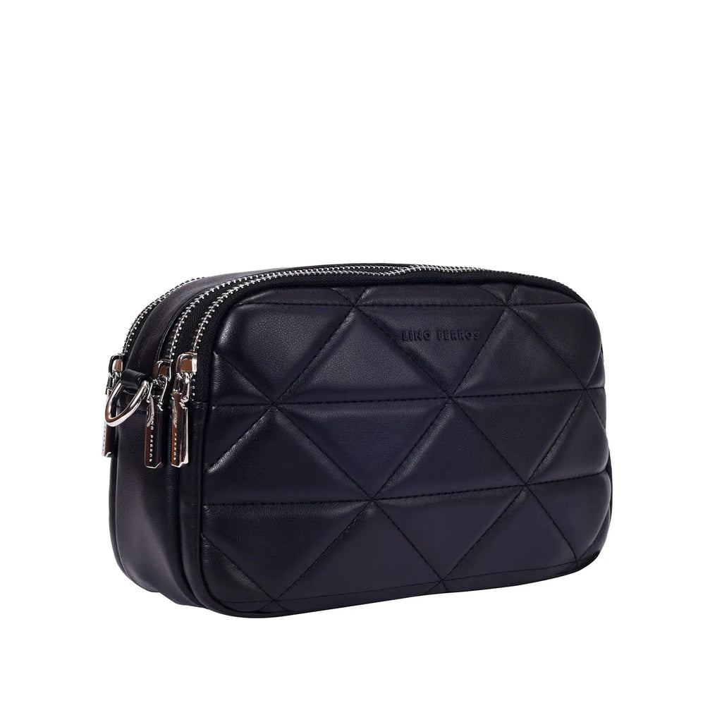 Maddie Alluring Black Sling Bag - Lino Perros