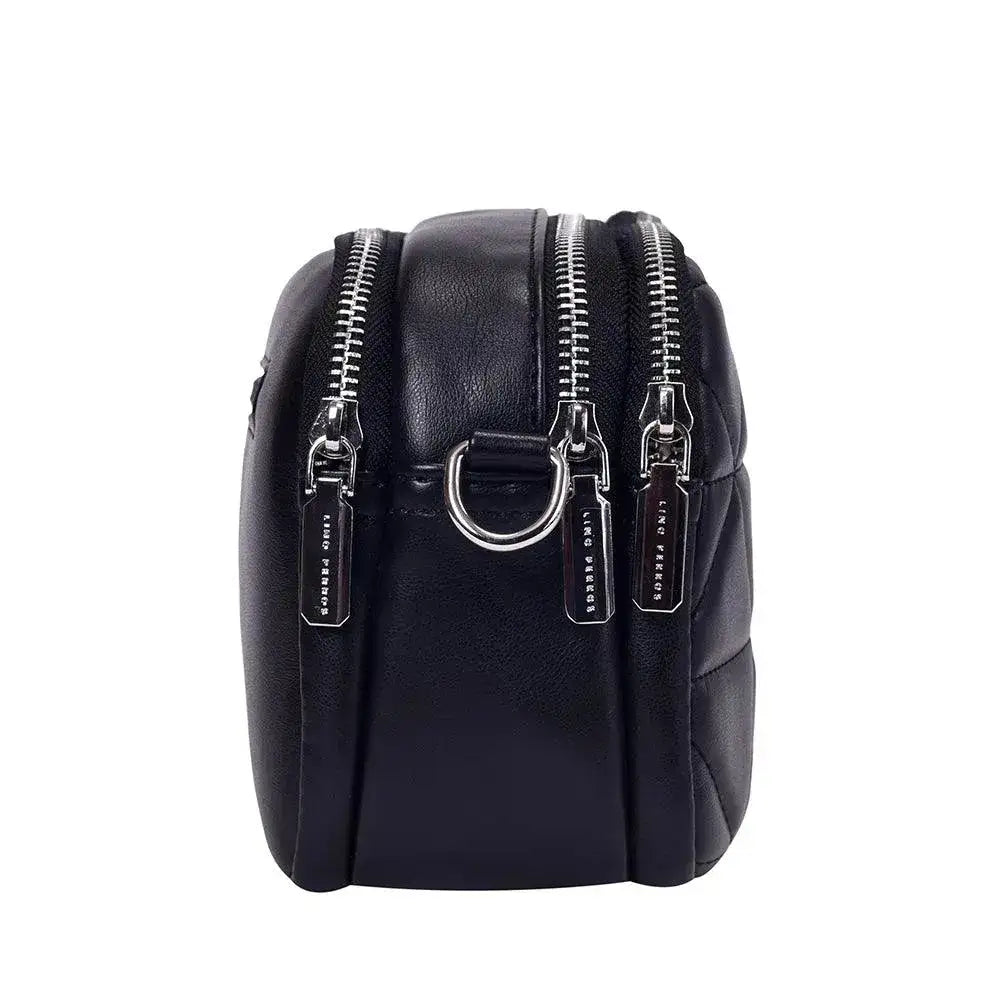 Maddie Alluring Black Sling Bag - Lino Perros