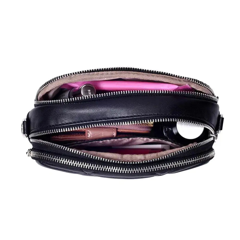 Maddie Alluring Black Sling Bag - Lino Perros