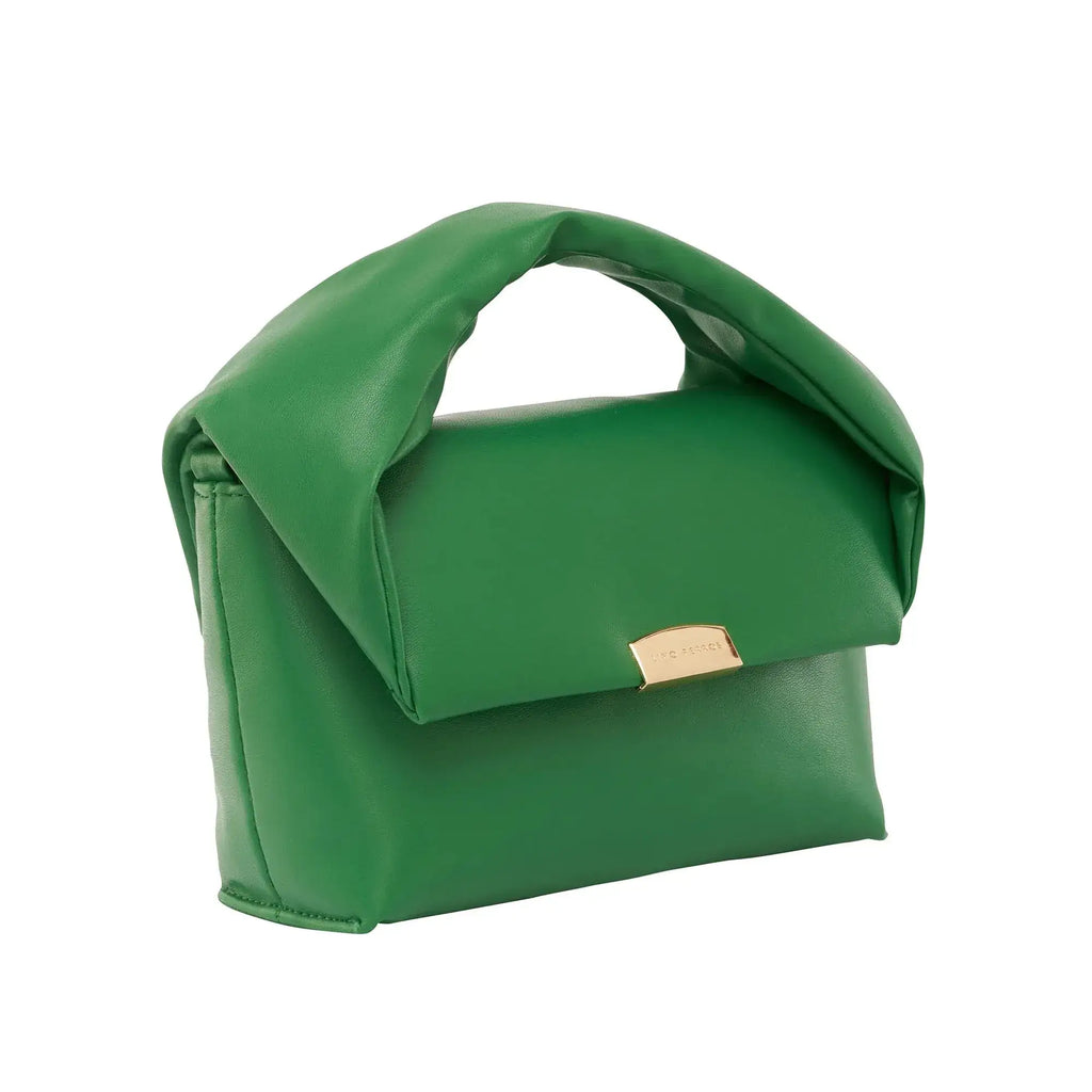 Maddie Art Green Satchel Bag - Lino Perros