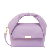 Maddie Art Lavender Satchel Bag