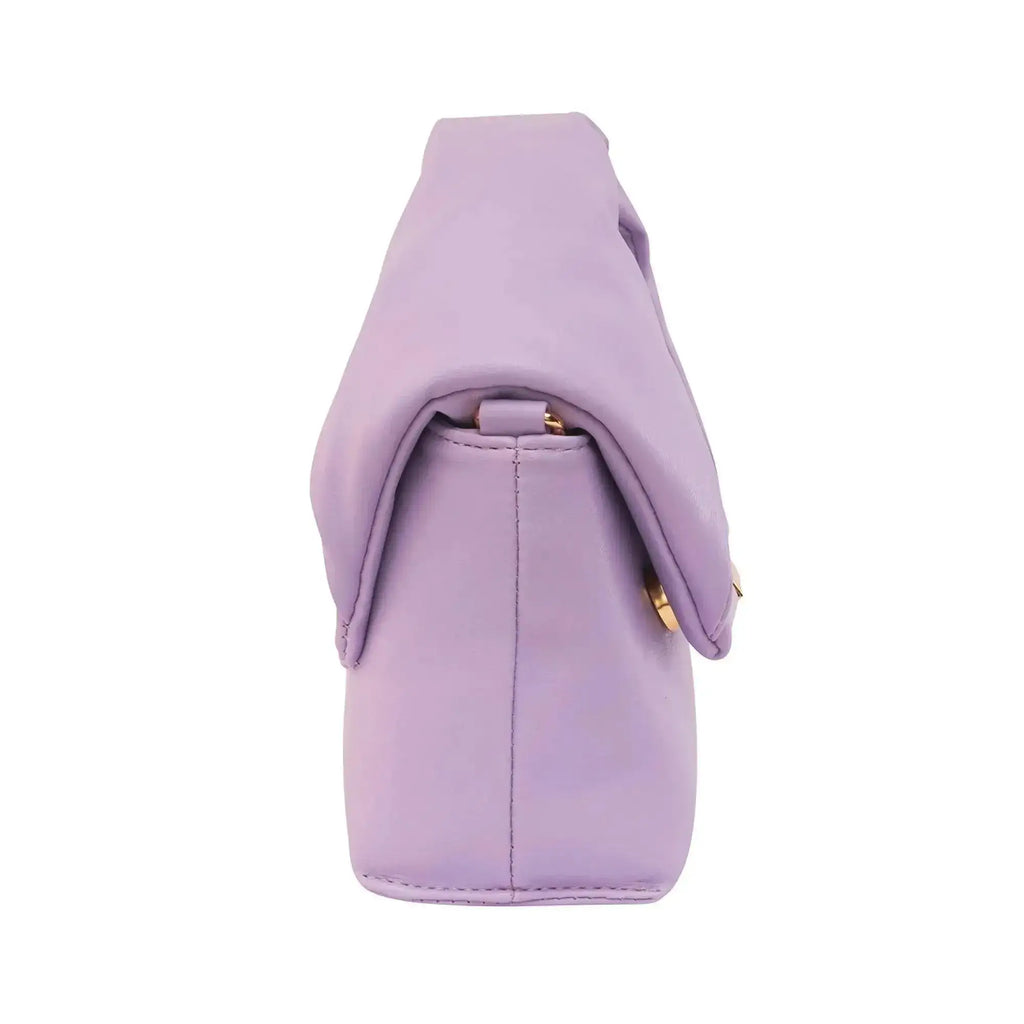 Maddie Art Lavender Satchel Bag - Lino Perros