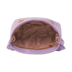 Maddie Art Lavender Satchel Bag - Lino Perros