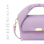 Maddie Art Lavender Satchel Bag - Lino Perros