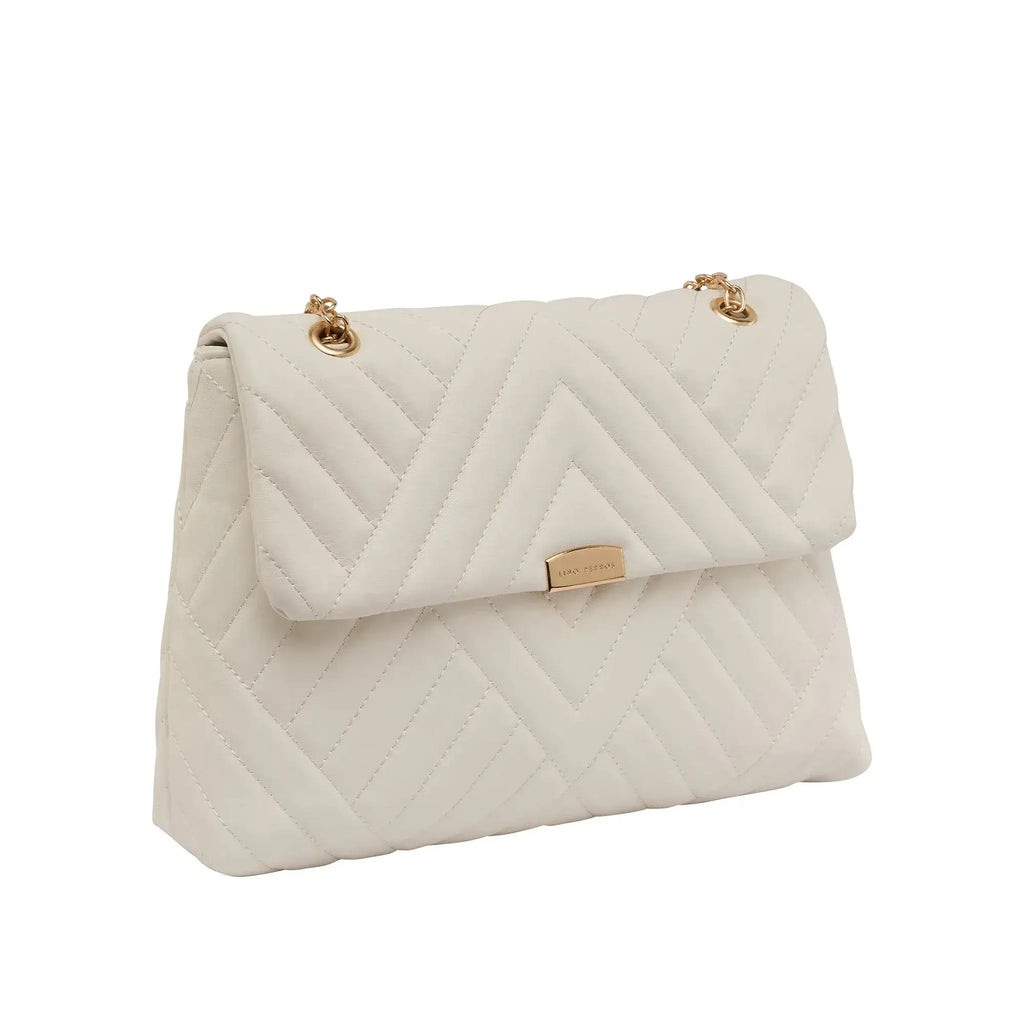 Maddie Artist White Satchel Bag - Lino Perros