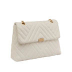 Maddie Artist White Satchel Bag - Lino Perros