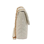Maddie Artist White Satchel Bag - Lino Perros