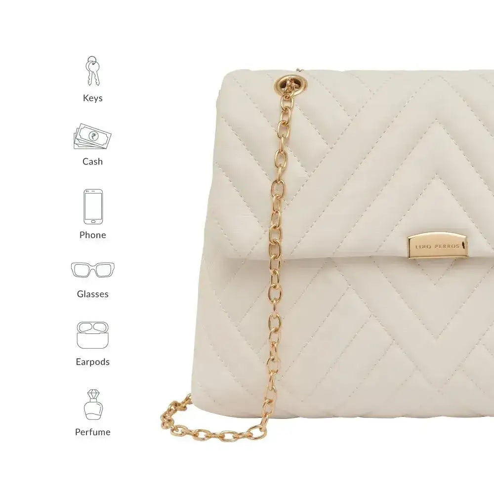 Maddie Artist White Satchel Bag - Lino Perros